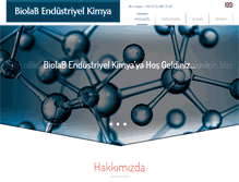 Tablet Screenshot of biolabindustrial.com